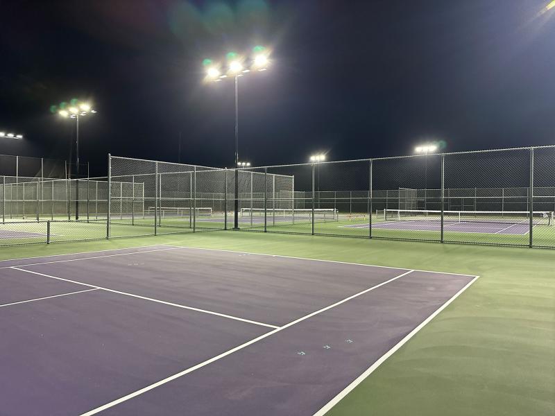 Dominguez High School Tennis Court Lighting