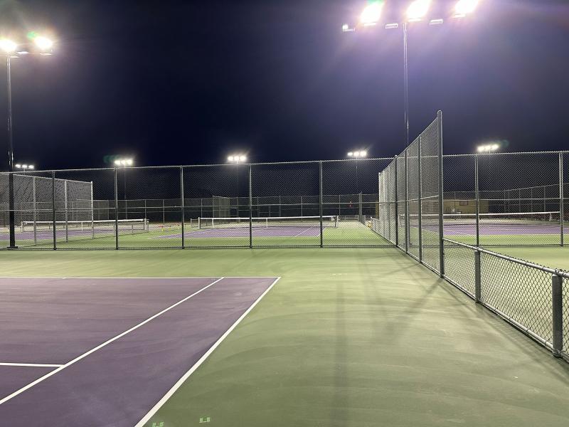 Dominguez High School Tennis Court Lighting