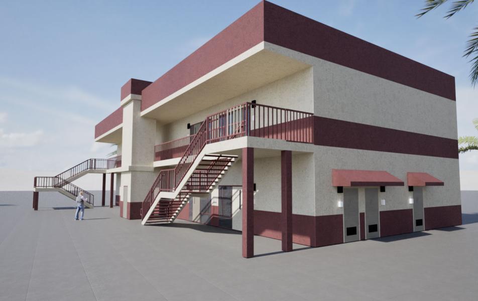Don Julian Elementary Two Story Classroom