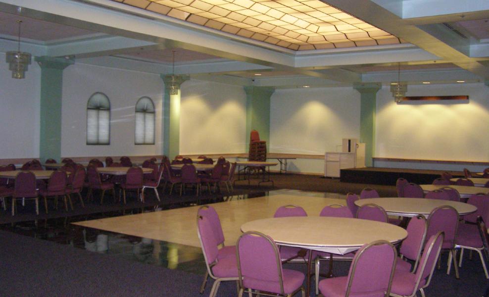 MLK Transit Center Dining Room and Kitchen